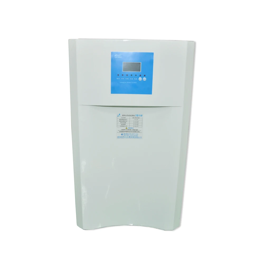 Lab Ultra Pure Water System RO Water Purifier Water Deionizer for Mass Spectrometer