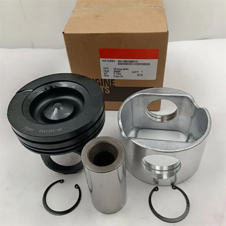 High Performance Cummin QSL9 ISLE 375 hp Piston Kit 4941395