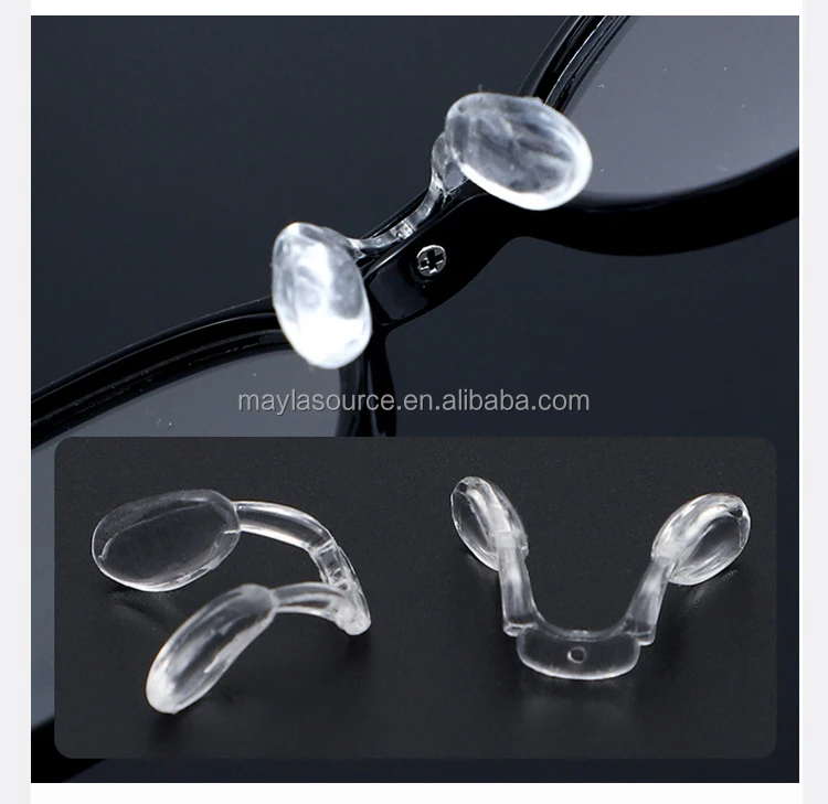 Nose Pads Adjusting Plastic Frame Glasses Nose Pads Eyeglass Adjustments  Plastic Frames Stainless Steel