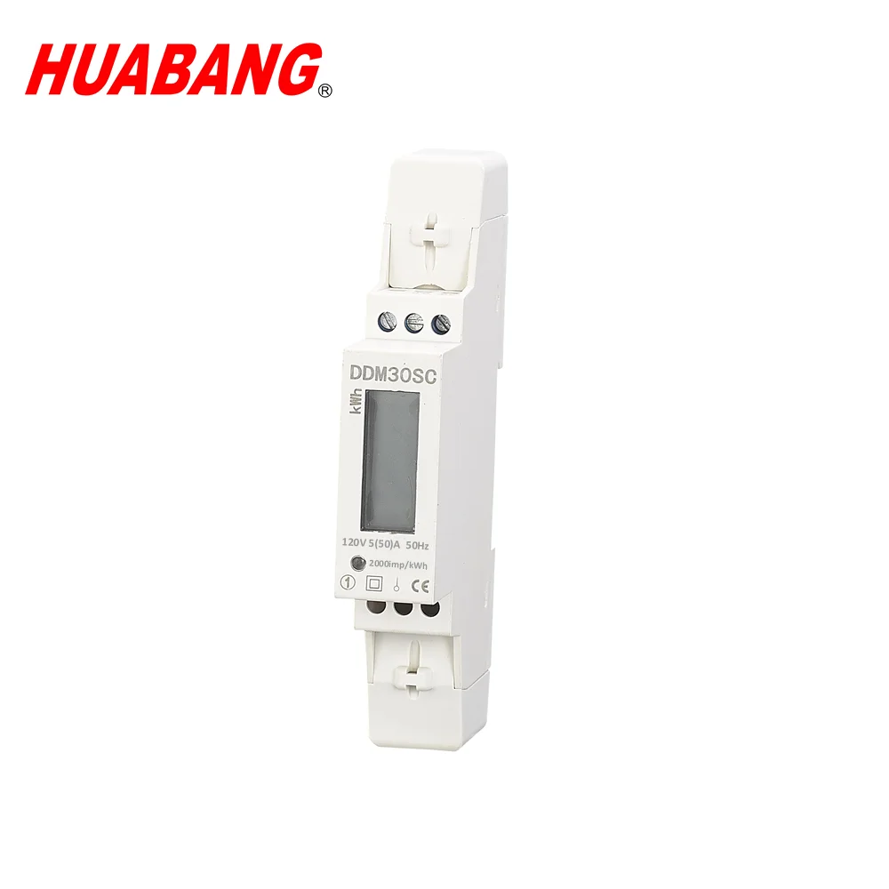 DDS228 1 Module 18mm Smallest RS485 MODBUS Single Phase Din Rail Smart Meter