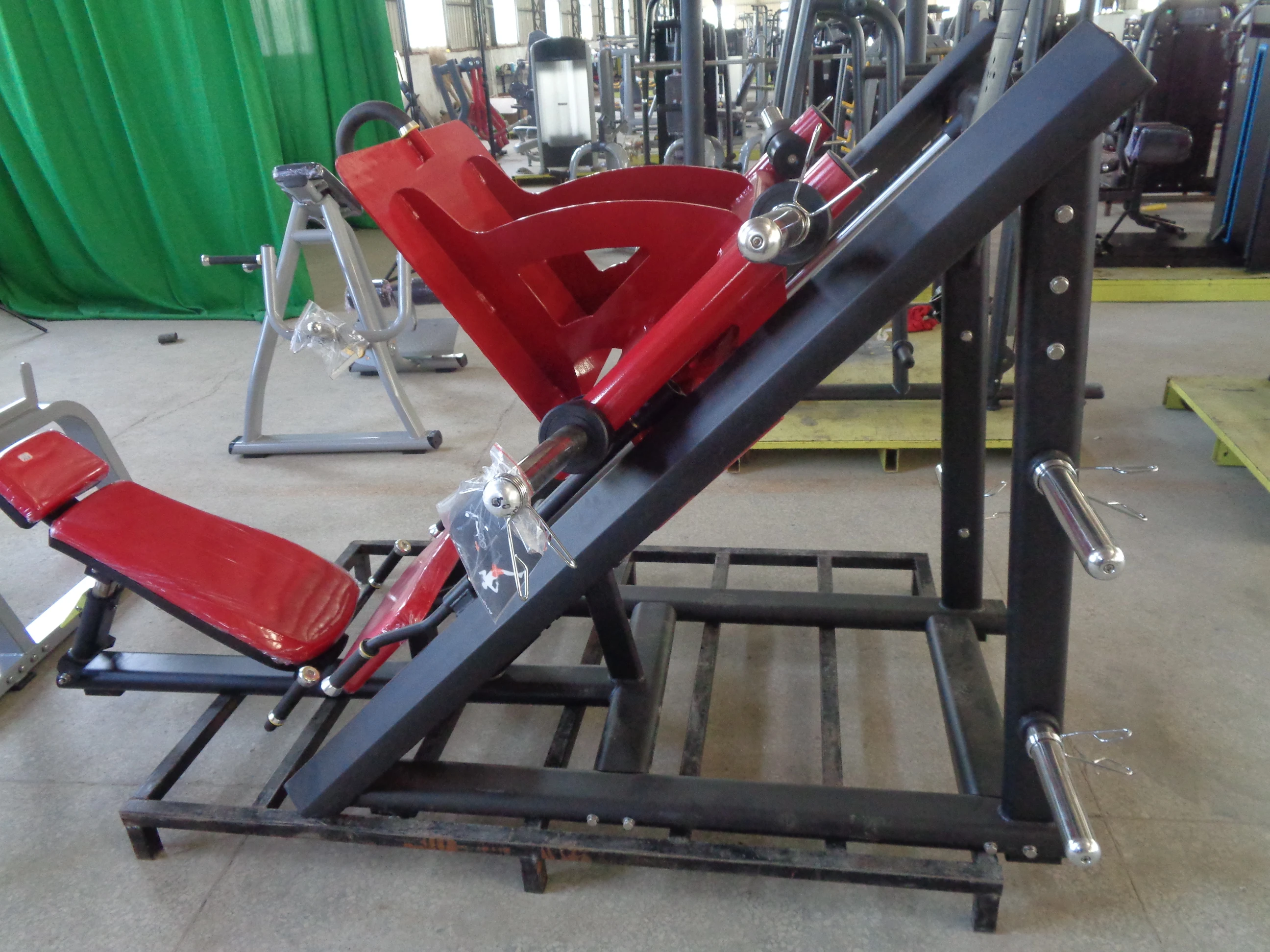 商用プレート搭載ジムマシンPL-56リニアレッグプレス機| Alibaba.com