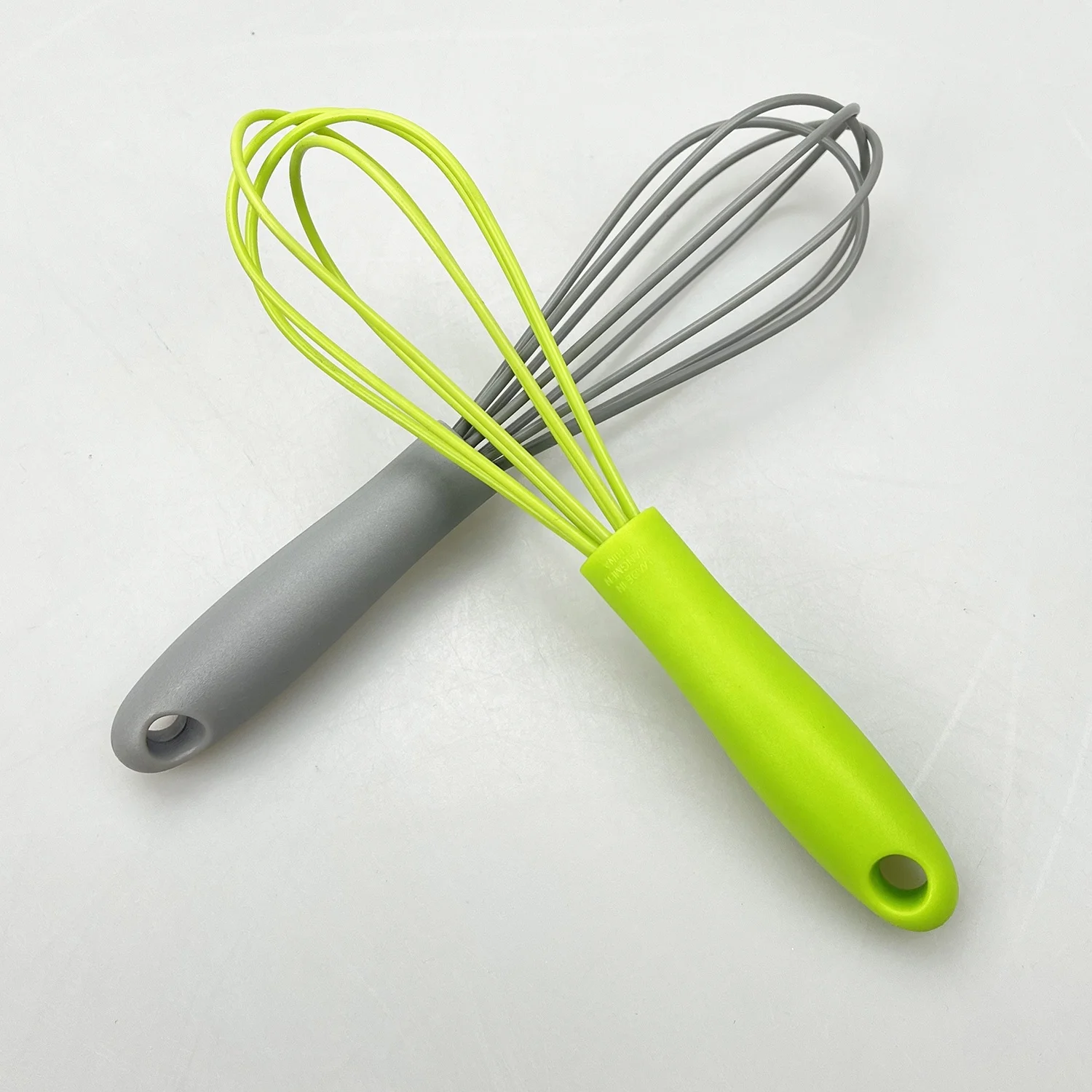 Custom High Quality Mini Silicone Whisk for Kid Silicone Coated Egg Whisk  Plastic Handle - China Silicone Whisk and Mini Silicone Whisk price