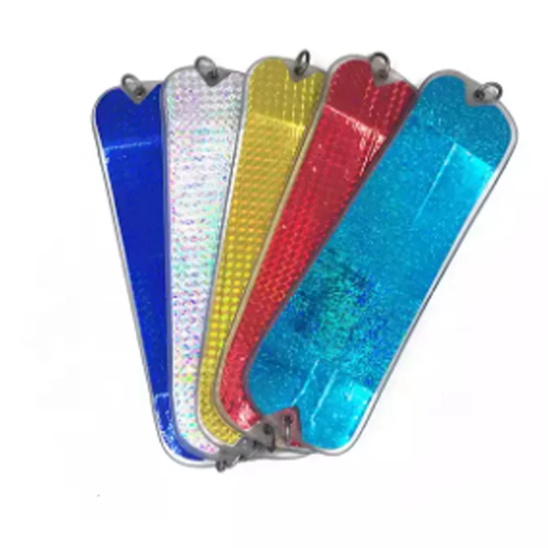 Leurres De Pêche Métalliques 'Mega Metal Fish Jig' – 6.5 Oz, Hameçon Triple, Couleur Aléatoire – Pour Eau Douce Et Salée