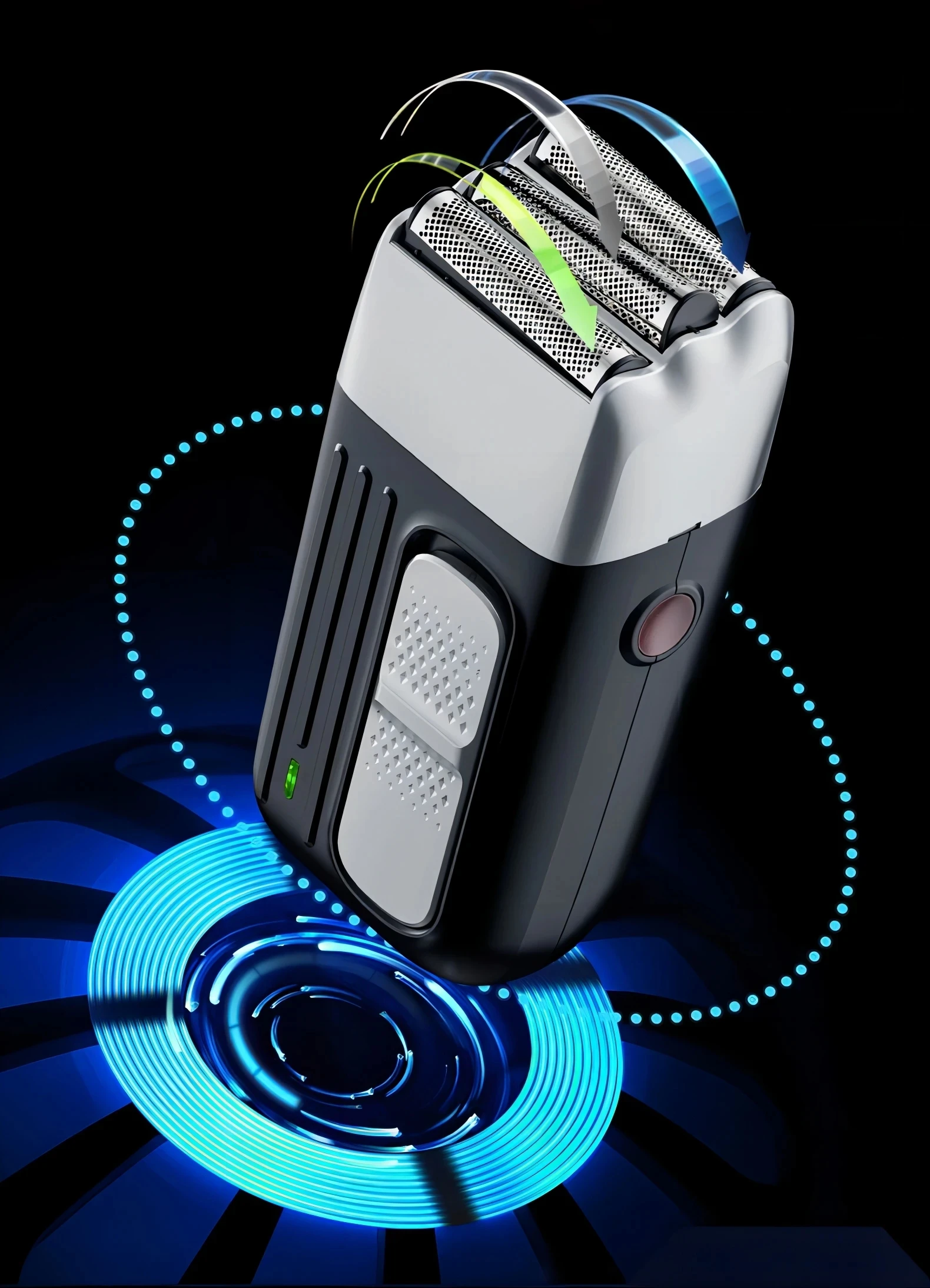 Rechargeable Cordless Foil Shaver For Men Grooming Kit Hair Electric Shaver For Men Beard