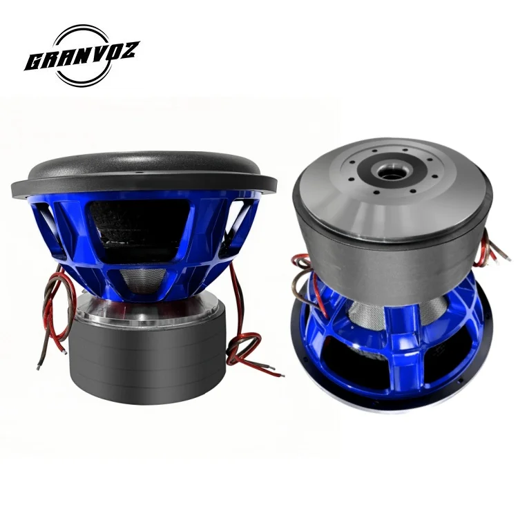 2025 GRANVOZ Dual 15 Inch Car Audio Subwoofer, 5000W RMS, 2 Ohm