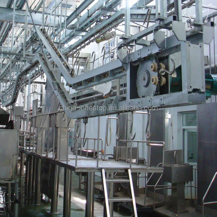 Pneumatic cattle killing box for cattle slaughtering line at modern Abattoir factory