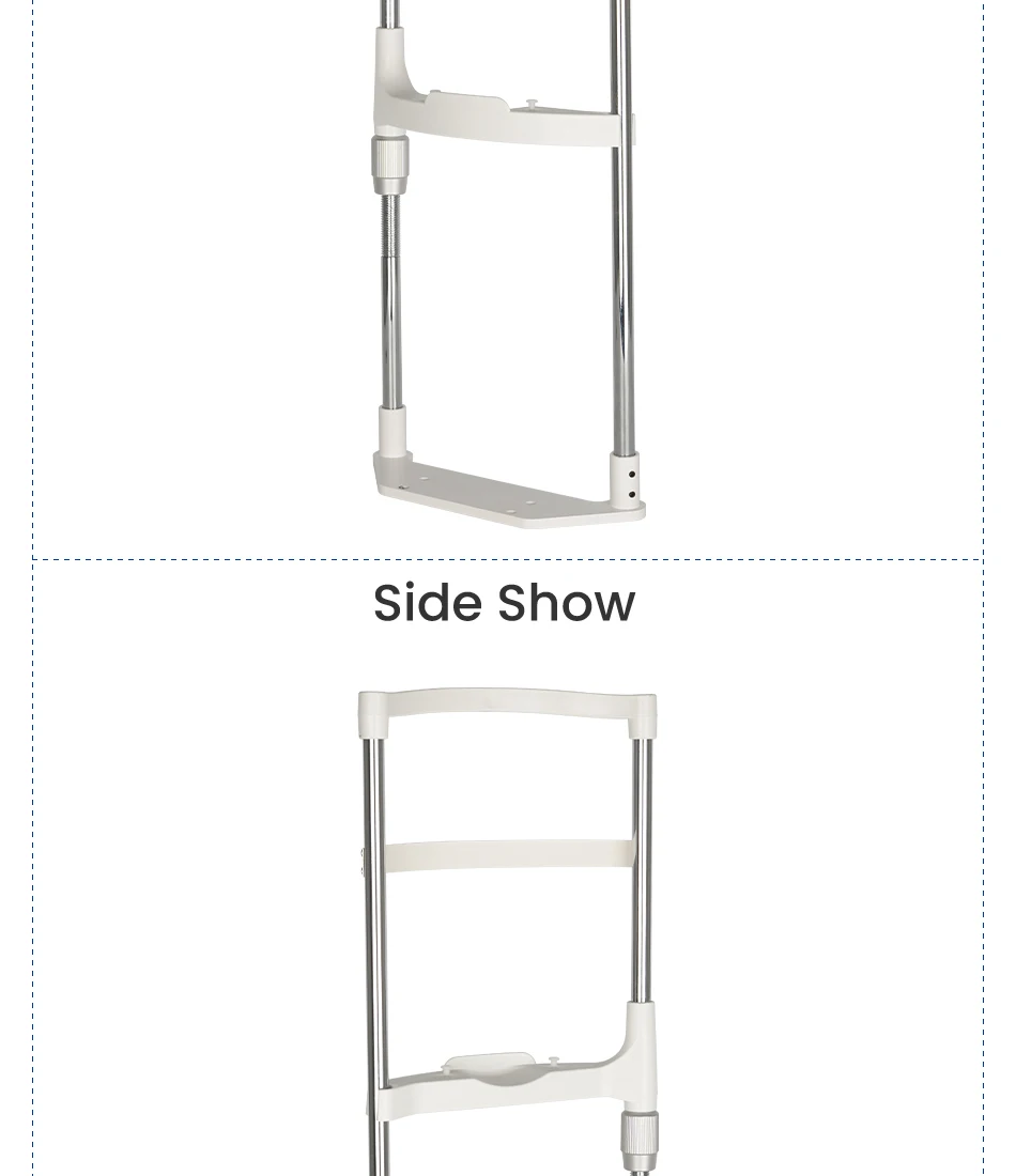 HTL Telescopic Forehead Support Bracket Adjustable Optometry Table Bracket for Ophthalmic Glasses Equipment