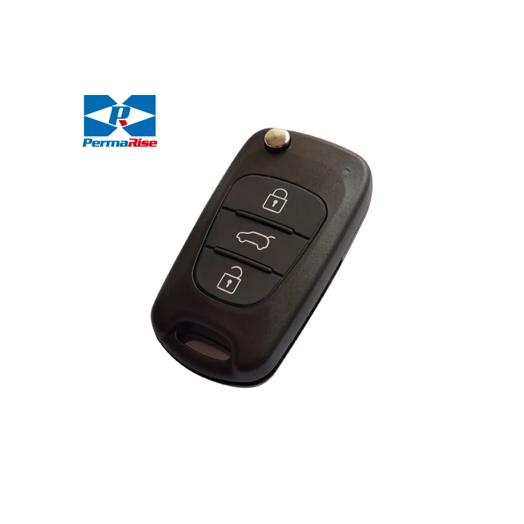 4 Button Flip Blade Vehicle Key Case Factory Wholesale Remote Car Key Shell