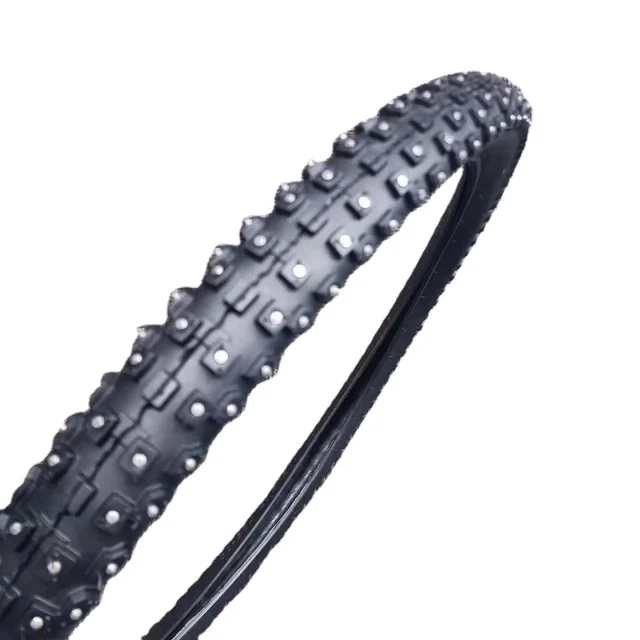 Hight quality 27.5 black tyre Off road Snow and Ice Studded Tyre 20 27.5 inch Nail tyre