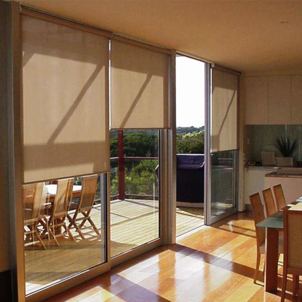 Latest Designs Ceiling or Wall Mount Manual Roller Blinds Roller Shades for Window Decoration Made in China Roller Blinds
