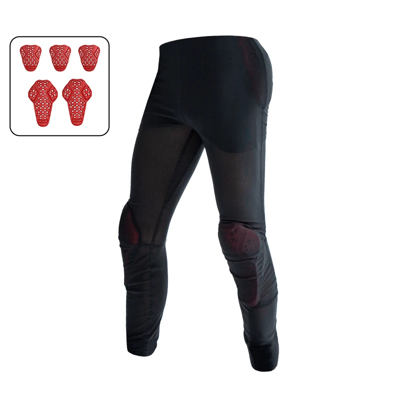 LB Anti-collision Motorcycle Under armor Compression Shirt Underwear Pants Motorcycle Full Body armor for Men
