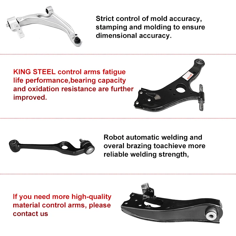 Car Parts Lower Front Left Control Arm 54500-4H005 545004H000 54500-4H000 for Hyundai Grand Starex H-1 2007 2007-2015 CTR