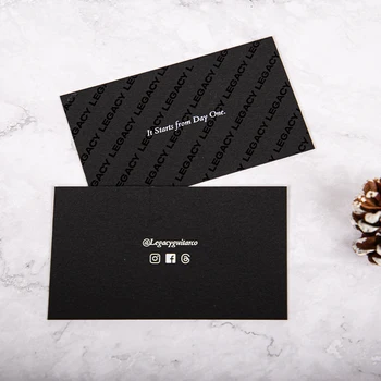 Black Envelope Business Invitation Card Gift Black Card Packaging Envelopes Custom Paper Envelope With Spot UV