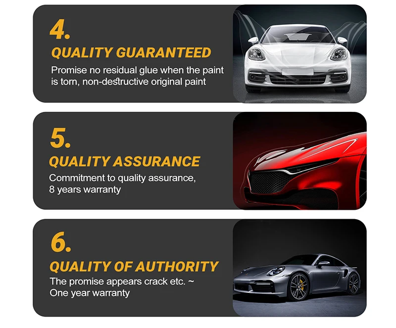Tpu Color Ppf Sample Book - High Quality Car Body Paint