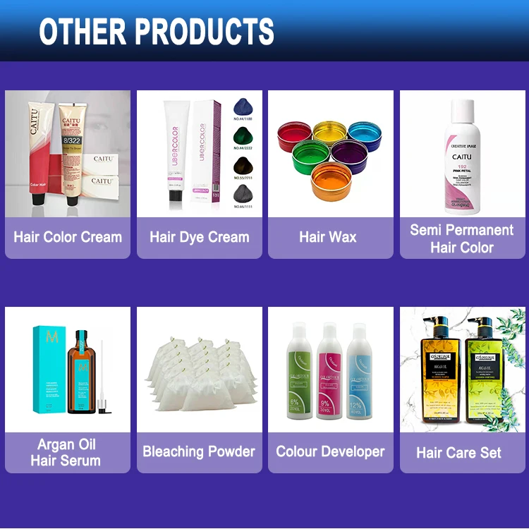Korea Hair Color Product Hair Colour Permanent Color Treatment Organic