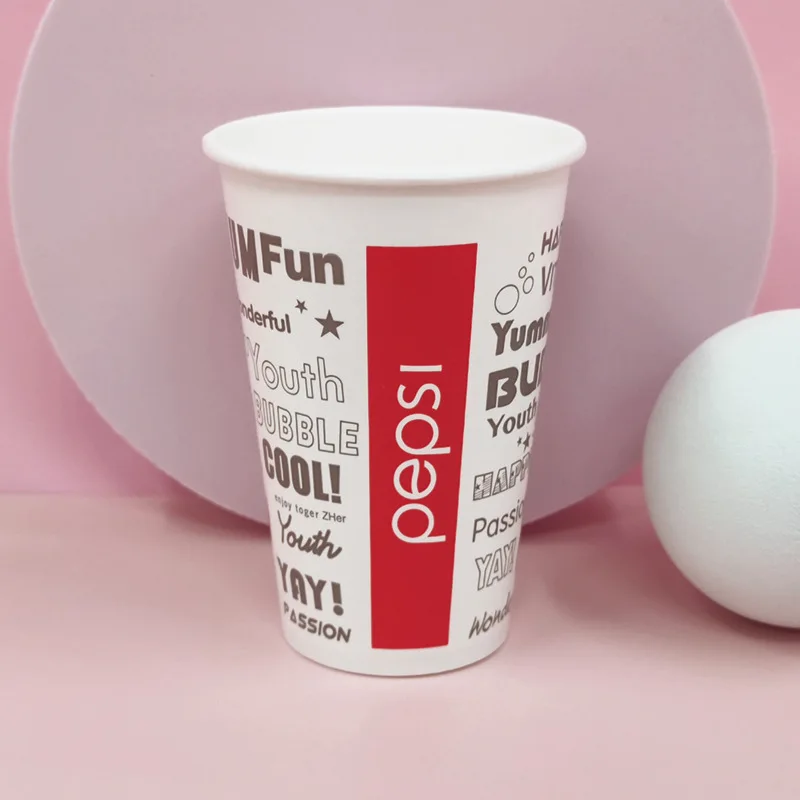 210ml 200 ml Bio Disposable Recycled for Cappuccino Milktea Cold Drinks Cola Cupdrinking Coffee Paper Cups with Lid