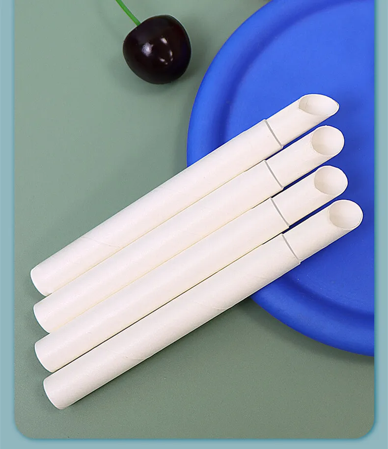 Disposable Biodegradable Telescopic Paper Straw