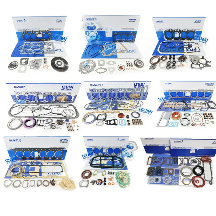 D6D D6E D6A D7D D7E D4D D9 D12D D13D D16 Engine Overhaul Rebuild Kit Engine Full Head Gasket Repair  Set for Volvo