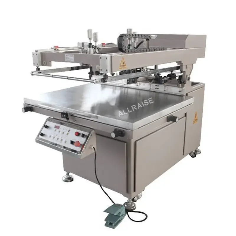 Semi Automatic Silk Screen Printers Plastic Printing Machine Silk Screen Printing Machine Plastic Sheet Cloth Screen Printer