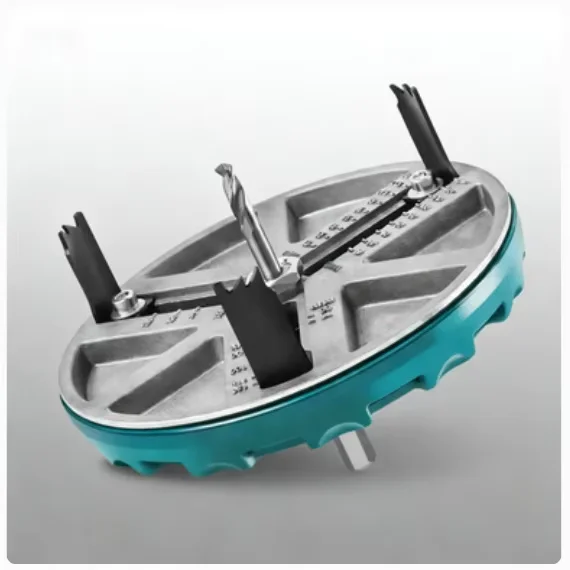 TEBAK Woodworking Hole Saw Electric Drill Punching Gypsum Board Aluminum Plastic Tool Adjustable Hole Er