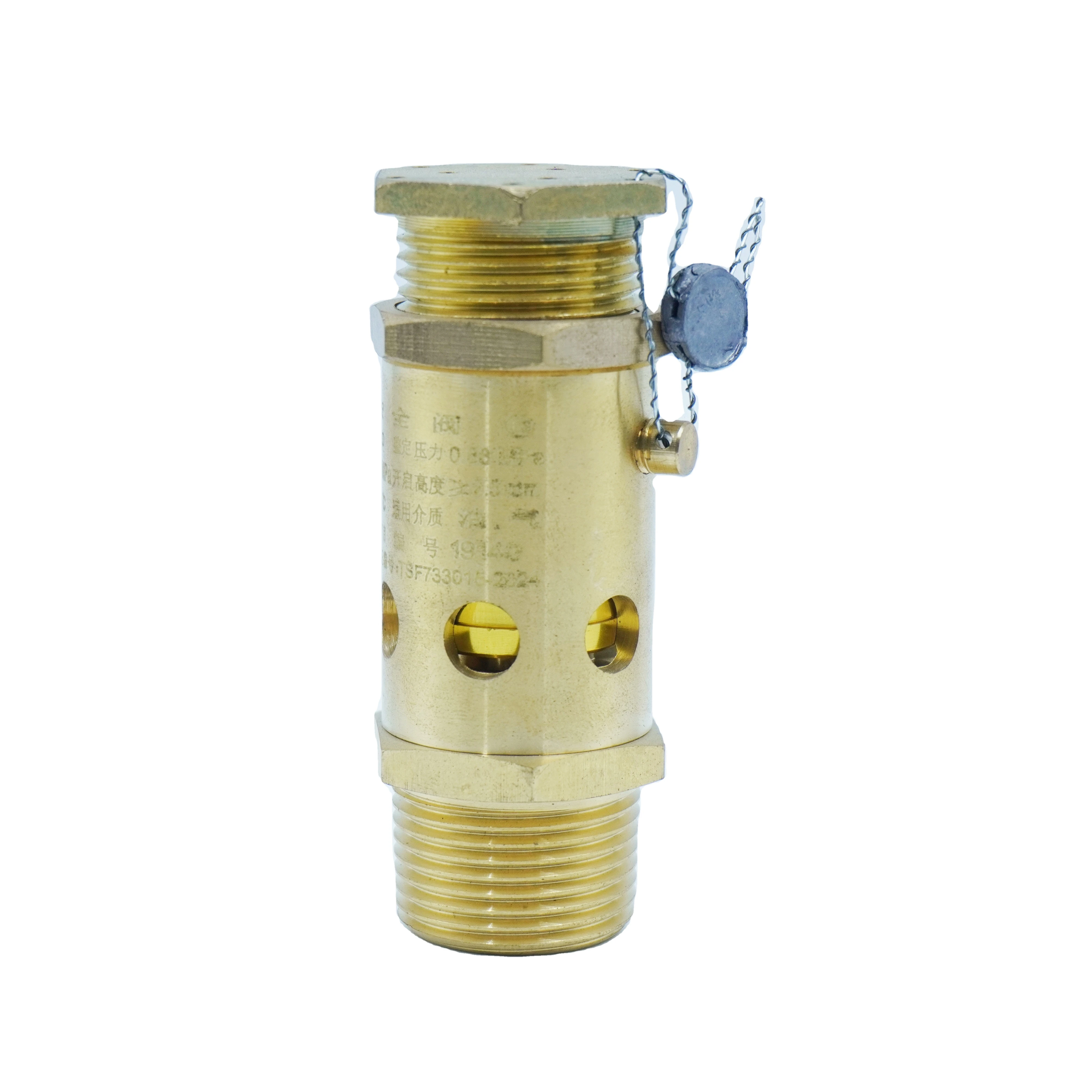 A28X-16T Manual Safety Relief Valve Air Compressor Parts for Compressors & Pressure Control for Gas Media
