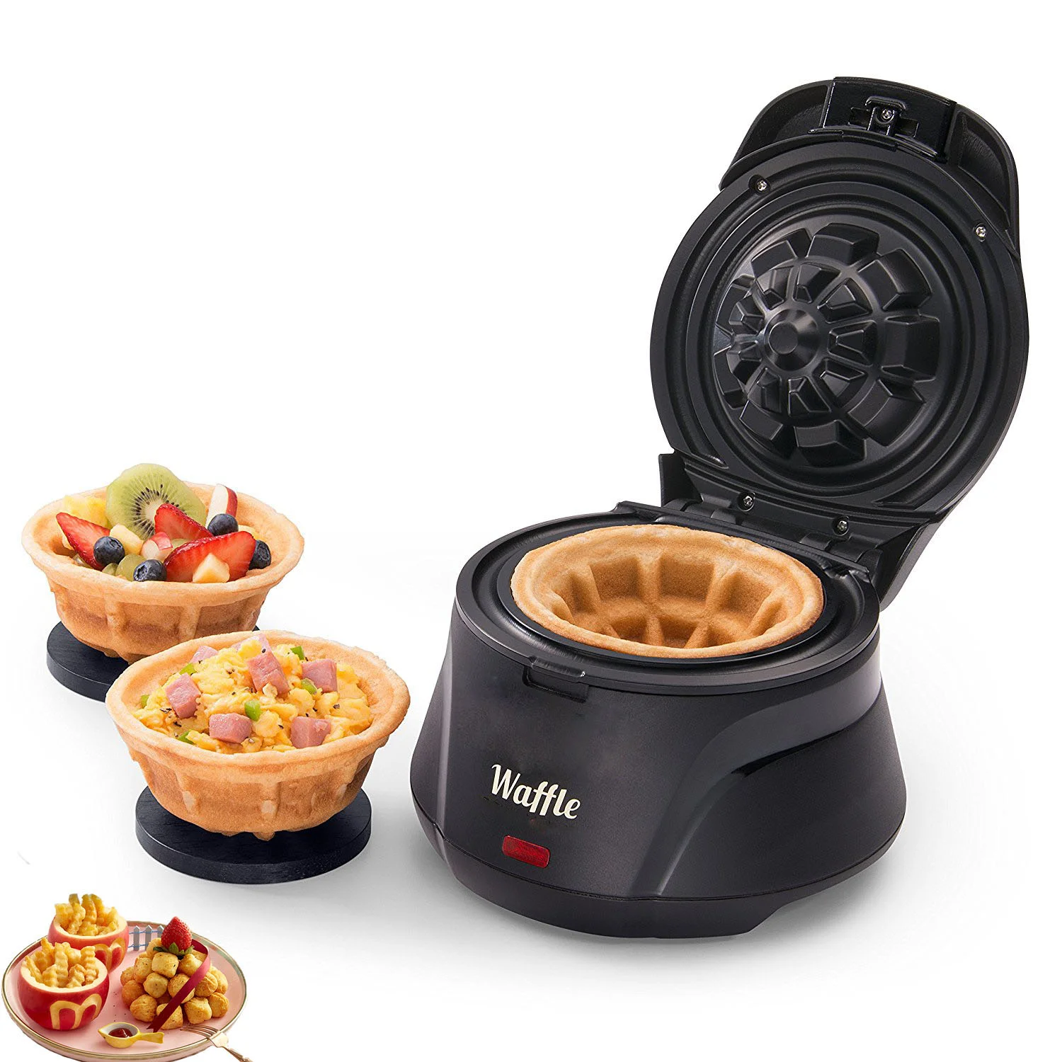 Detachable Snake Mini Waffle Maker Iron Pop Cake Snack Machine Grill