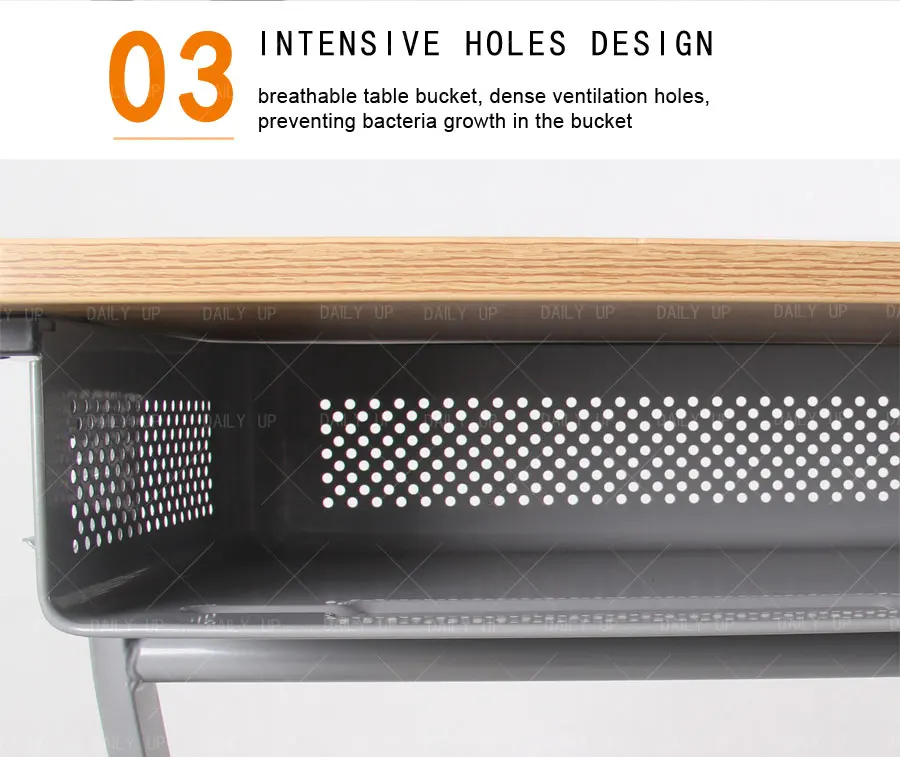 Double Study Desk For Students school furniture student desk and chair