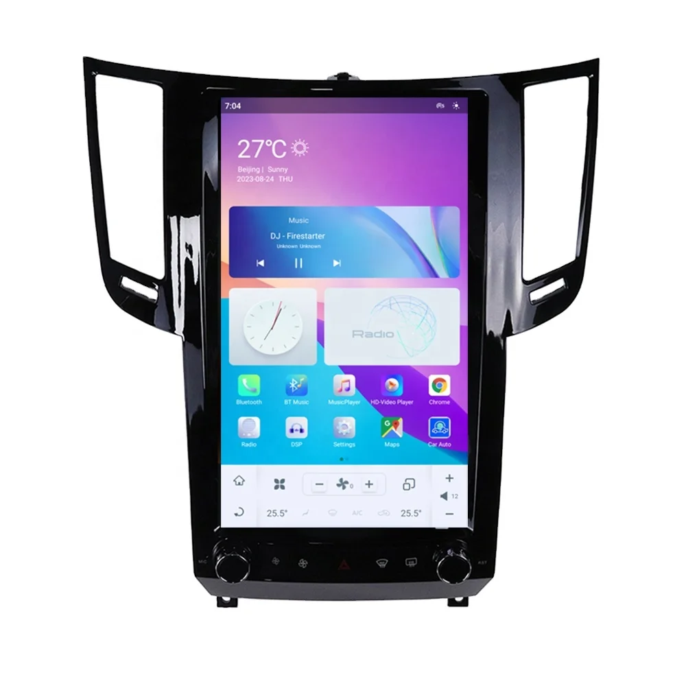 13.6 Inch Android Car Radio for Infiniti FX30/FX35/FX37/FX50 QX70 2009-2016 Car Multimedia Player Wireless Carplay 4G