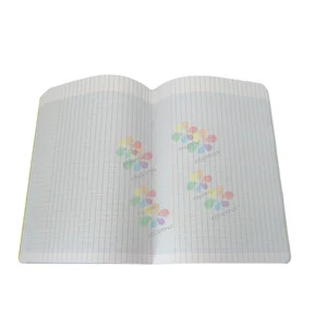 Three Color French Line Writing Notebook 120 Pages Lightweight Portable Great for Note Taking