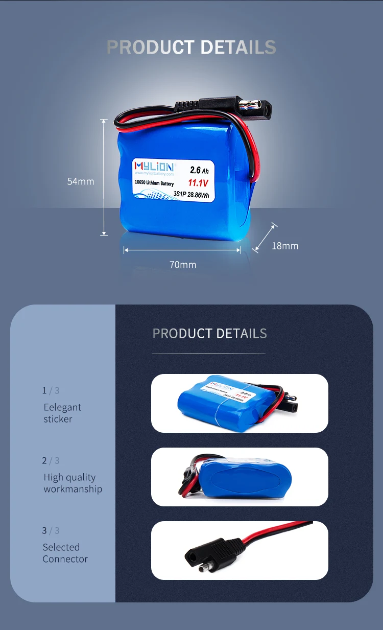 Mylion Factory Small 12v2ah/4ah/7ah/9ah Rechargeable Lithium Ion ...