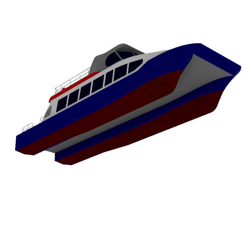 Grandsea 16m Aluminium Jet Catamaran New 50 Passenger Boat with Inboard Diesel Engine for Transportation in the Philippines
