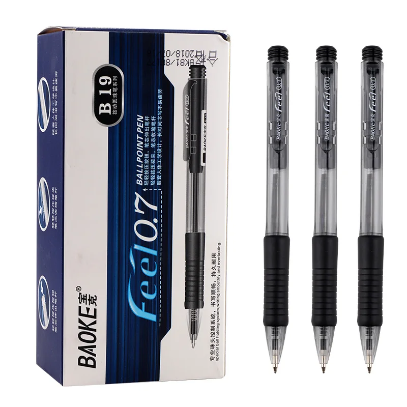 Colarr 24 Pcs Western Pens Smooth Writing Ballpoint Black