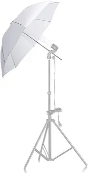 Neewer 33"/84cm White Translucent Professional Reflector Umbrella for Photography Studio Light Flash With Nylon Material detail image