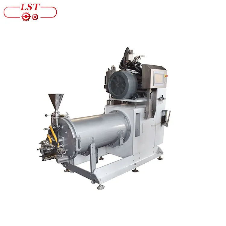 Качественная горизонтальная шаровая мельница для шоколада с большой емкостью и регулируемой системой для продажи