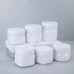 300ml Cream Jars Manufacturer OEM Body Face Cream Jar Packaging 160ml 180ml 200ml 220ml 250ml 300ml White Plastic Pet Cosmetic Cream Jar