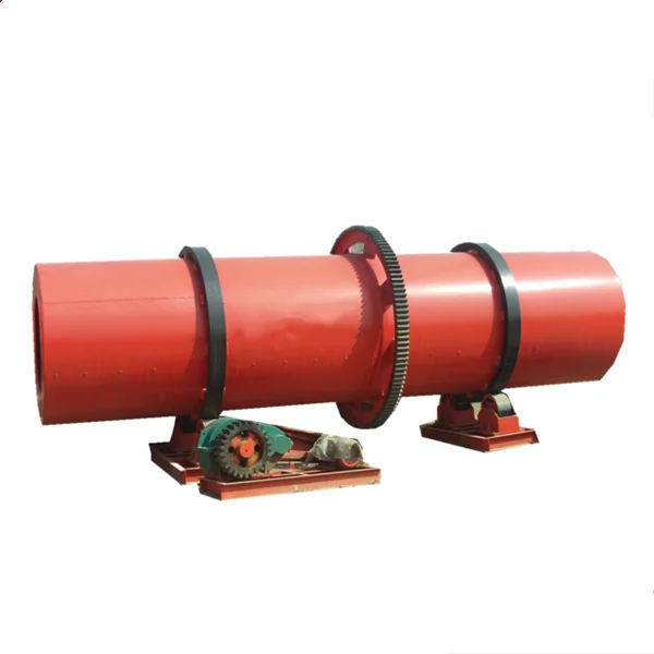 Широко используемая угольная горелка Роторная сушилка сливная опилка удобрение компостная роторная