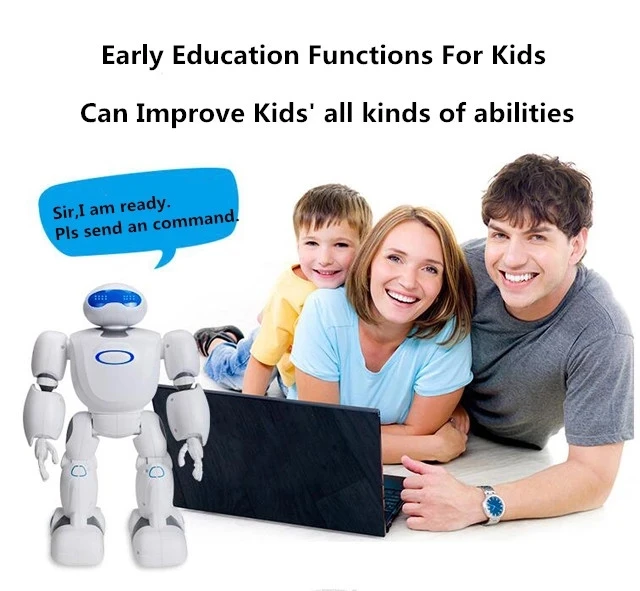 DWI New Innovative Products Intelligent RC Toy Humanoid Smart Robot for Kids