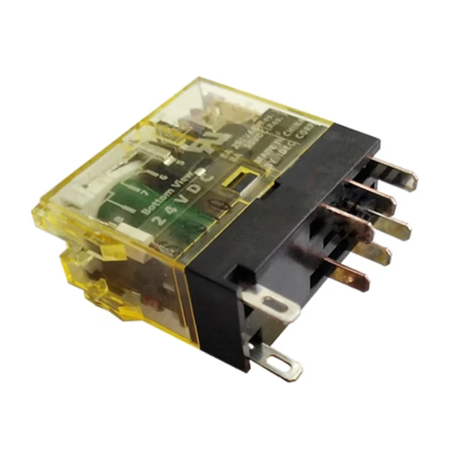 Rj Fin Terminal Type Relay Rj2s-cl-d24 Intermediate Relay 24vdc 8a 8 ...