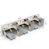 10_B cabinet with bed - Type F three seats