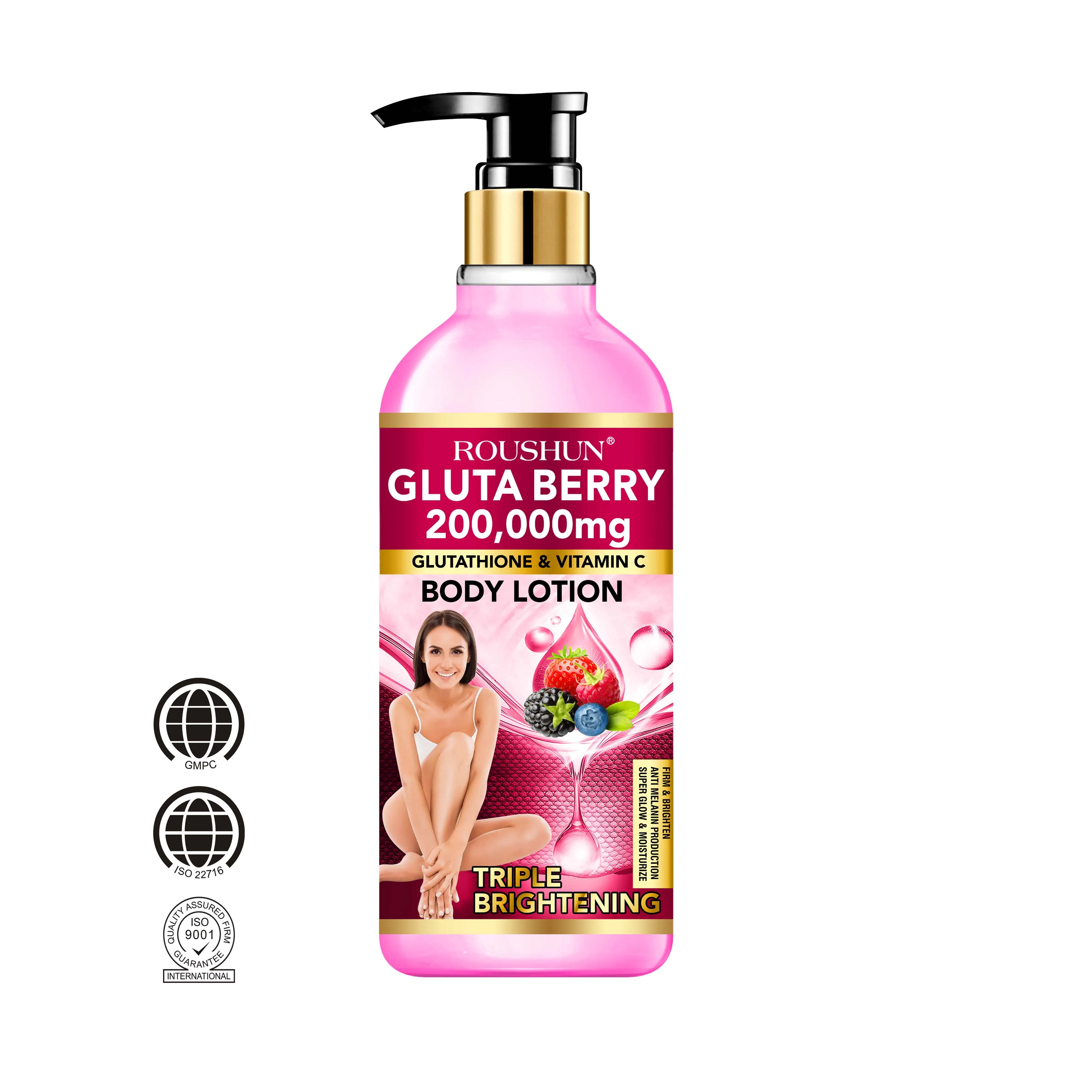 ROUSHUN Glutathione & Vitamin C Infused Body Lotion for Radiant Glow 500ML|  Alibaba.com
