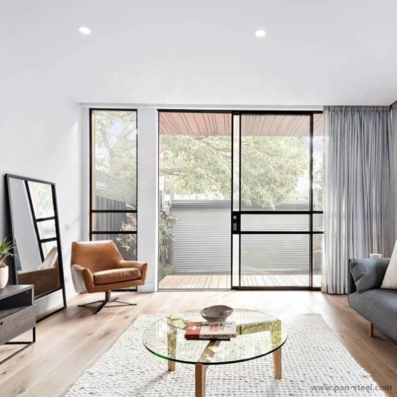 Двери внутренние двери, перегородки для комнаты, раздвижные стеклянные 2023 для внутренней отделки, лидер продаж, внутренние металлические стальные графические дизайнерские