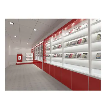 Modern Glass Cell Phone Display Cases  Mobile Showroom Furniture Cabinet for Cell Phone Repair