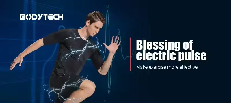 Maszyna fitness EMS z kombinezonem treningowym