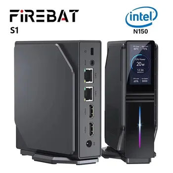 FIREBAT Mini PC - Intel N150 Quad Core, 16GB DDR4, 512GB SSD