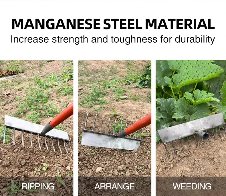 product customized hot forged carbon steel  iron agriculture tool hoe  farming weeding garden home hoe  head-3