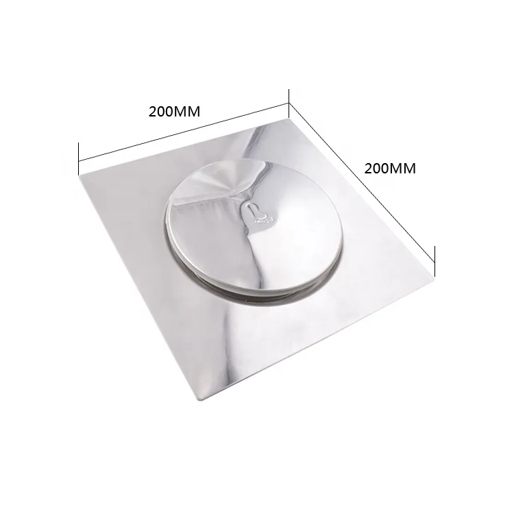 Factory Price Popular Clean Out Stainless Steel Pop up Concealed Floor Drain