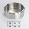 Single-layer stacked cups (304 silver)