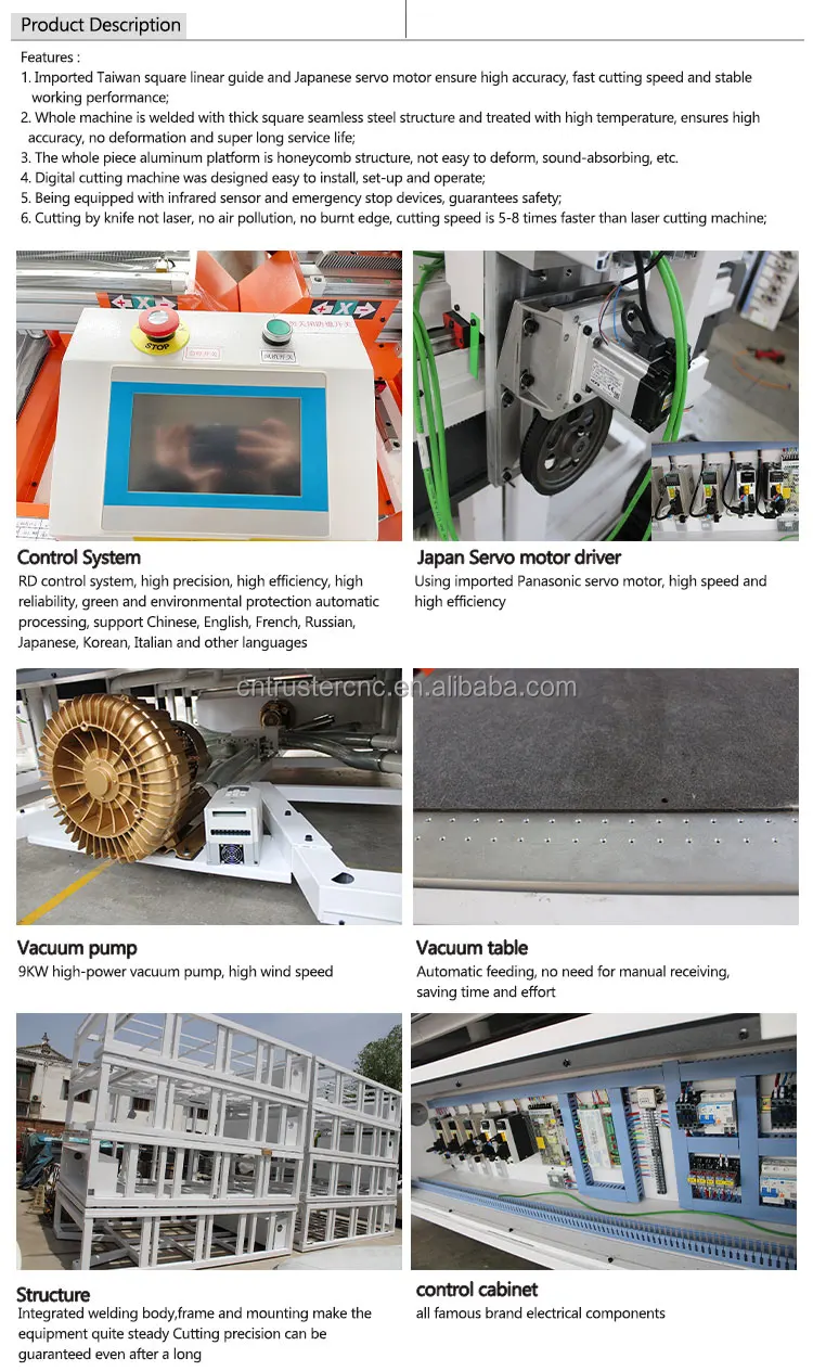 Китайский Цифровой Режущий плоттер из ПВХ и акрила с CCD-камерой Осциллирующий прямой режущий станок печатной печатью КТ-доской для