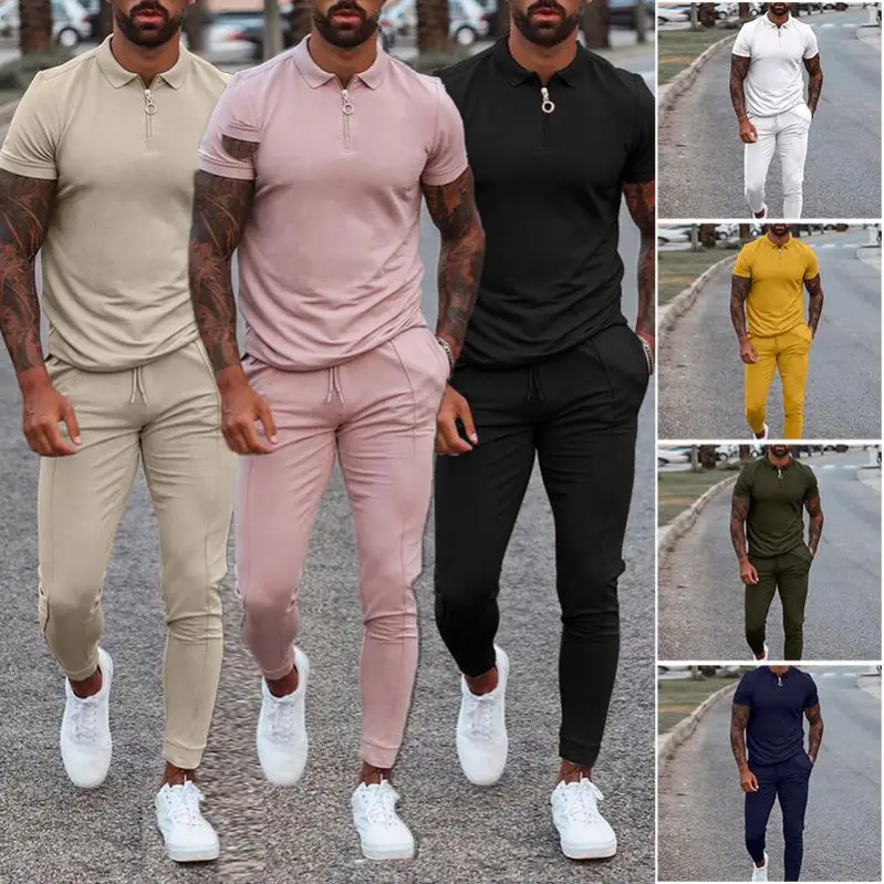 Wholesale Men Summer Short Set Unique 