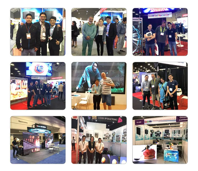 5000nits Advertising Led Video Wall P2.5 P3 P3.91 IP31 Flexible Acrylic Frame